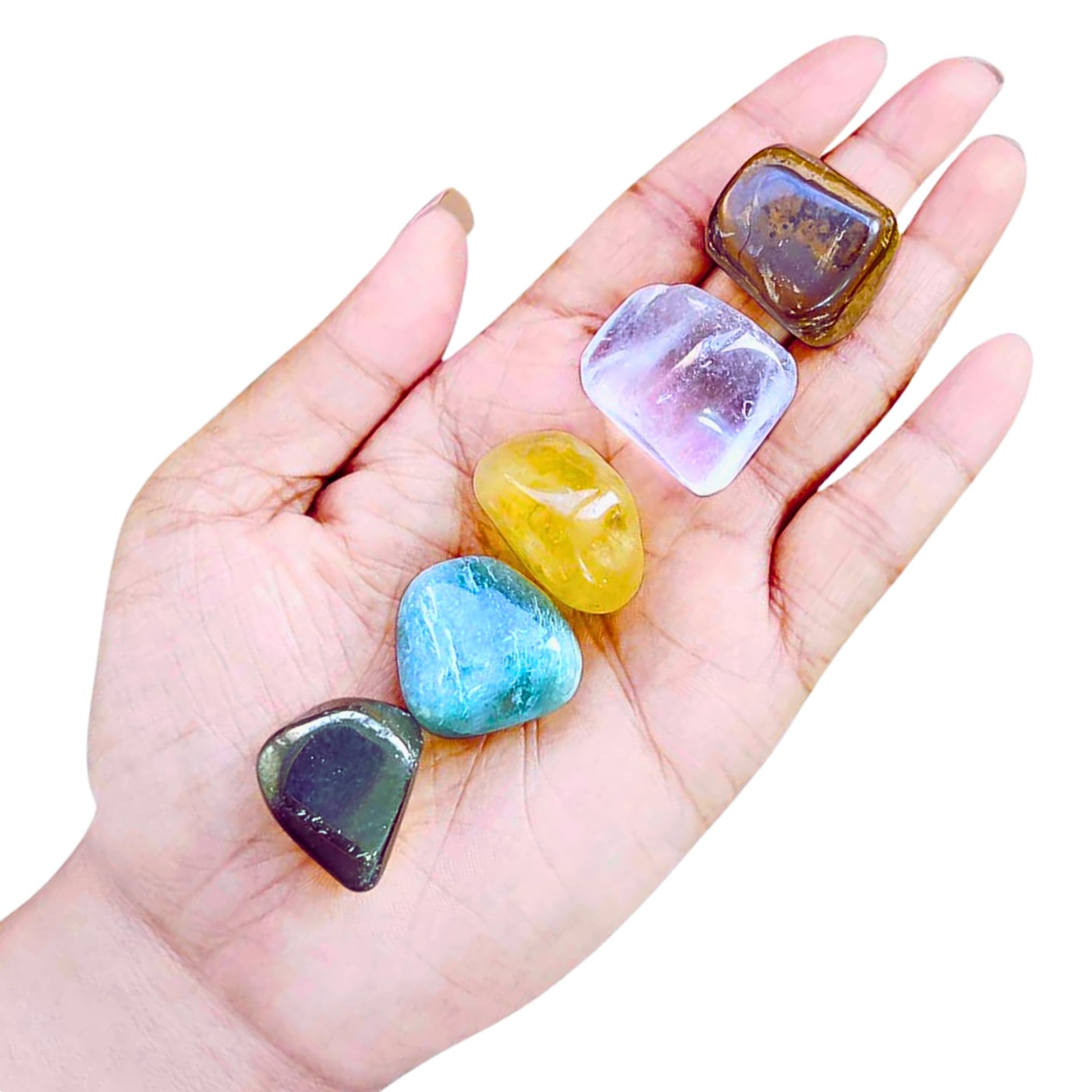 CJ Company Multicolor Unveiling Prosperity and Abundance with our Crystal Healing Tumble Stone Set (Yellow) (B0CQ2Y84F5) Amazon Price History, Amazon Price Tracker