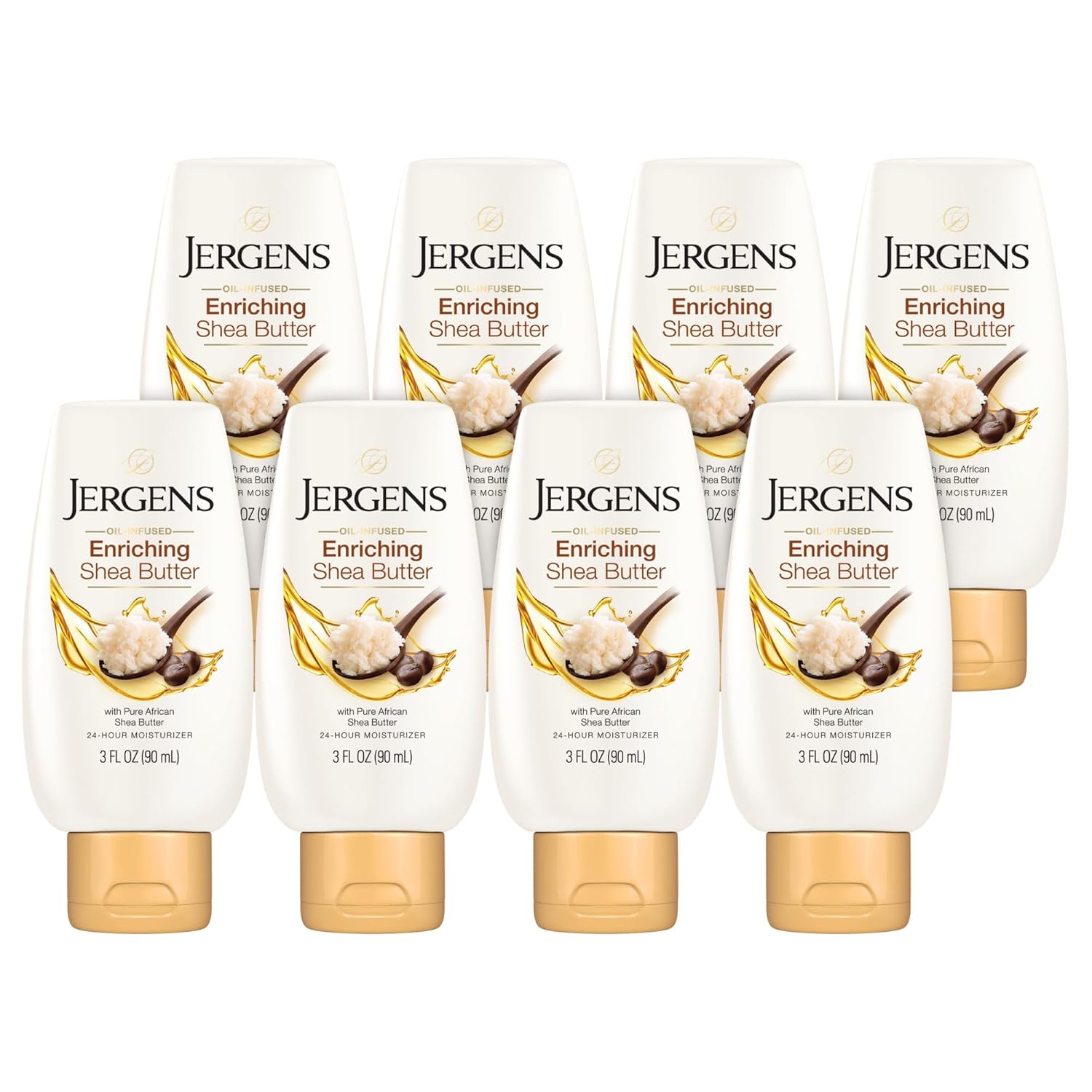Jergens, Hand and Body Lotion, Shea Butter Deep