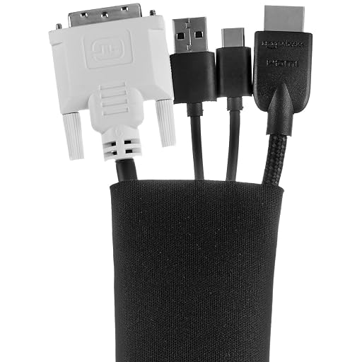 MockWares Basics Wire Cable Management Sleeve 80-Inch