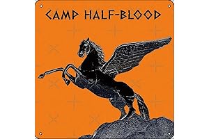 Percy Jackson Camp Half-Blood Poster Metal Sign - 12 Inches x 12 Inches