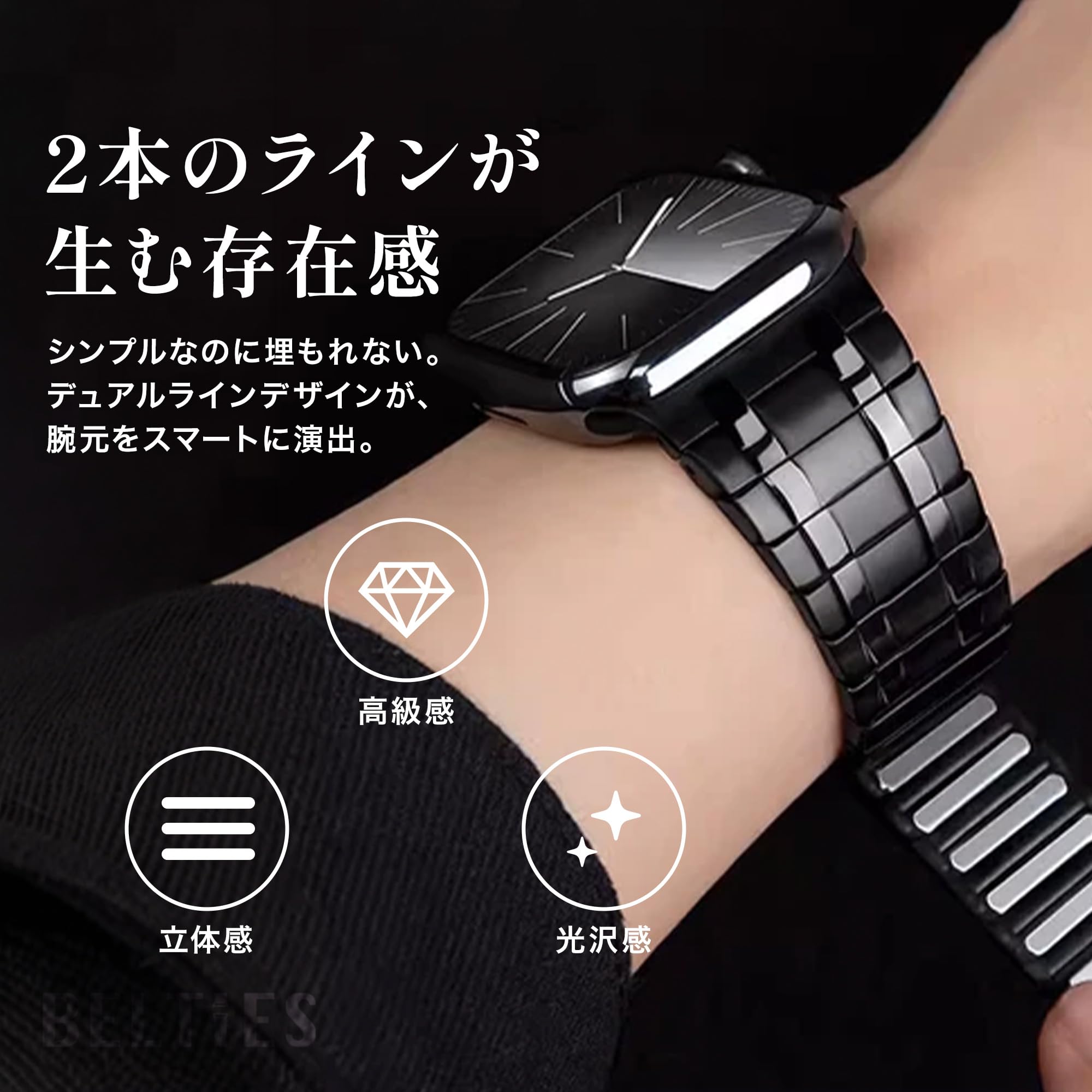 Amazon.co.jp: [BELTIES] 最新対応 アップルウォッチバンド AppleWatch 