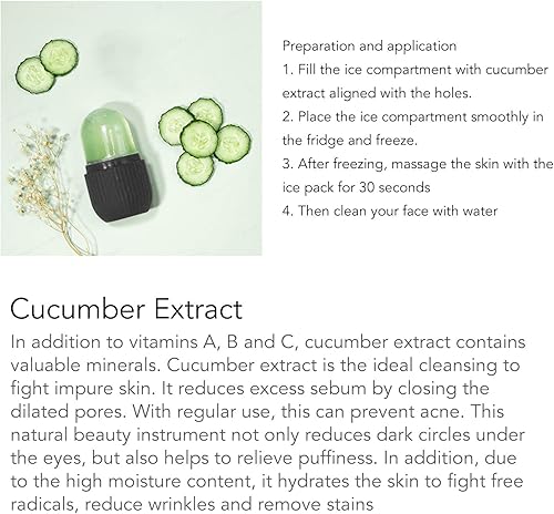 Miniatura 6 de Ice Mold for Face Ice Roller for Face and Eye Cold Ice Mold Holder Reusable Silicone Face Massager for Face Beauty DIY Facial Care for Women Neck