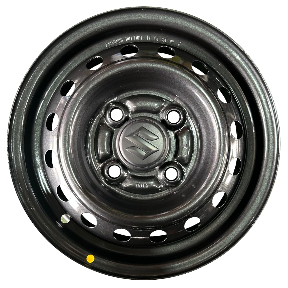 12インチ 黒 スチールホイール 4本セット Amazon | 12インチ 4本セット サマータイヤ＆スズキ純正スチール