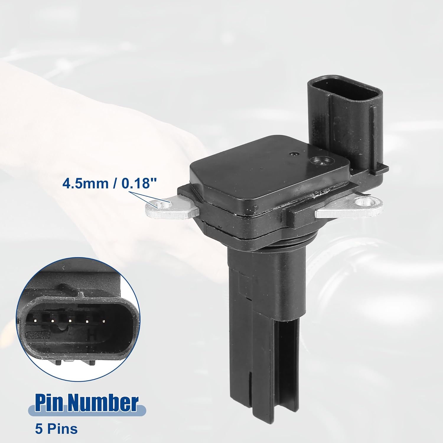 ACROPIX Mass Air Flow Sensor Replacement Fit for Lexus LS460 2007-2017 for Lexus GS430 2006-2007 No.2220438020 - Pack of 1