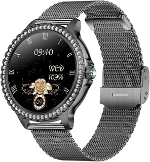 Domary 1,32 Polegadas Smartwatch IP67-Waterproof BT5.0 Relógio Inteligente Fitness Tracker Relógio Multifuncional Compatível com Android4.4/ iOS7.1