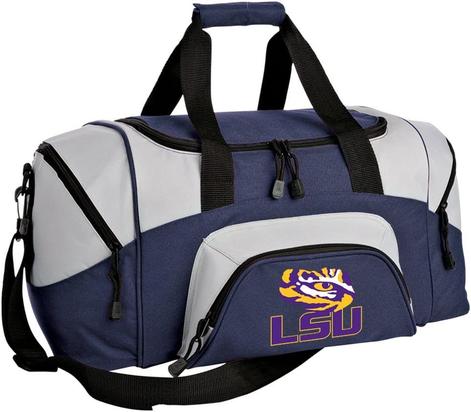 Small LSU Tigers Gym Bag Deluxe LSU Carryon Travel Duffel Bag