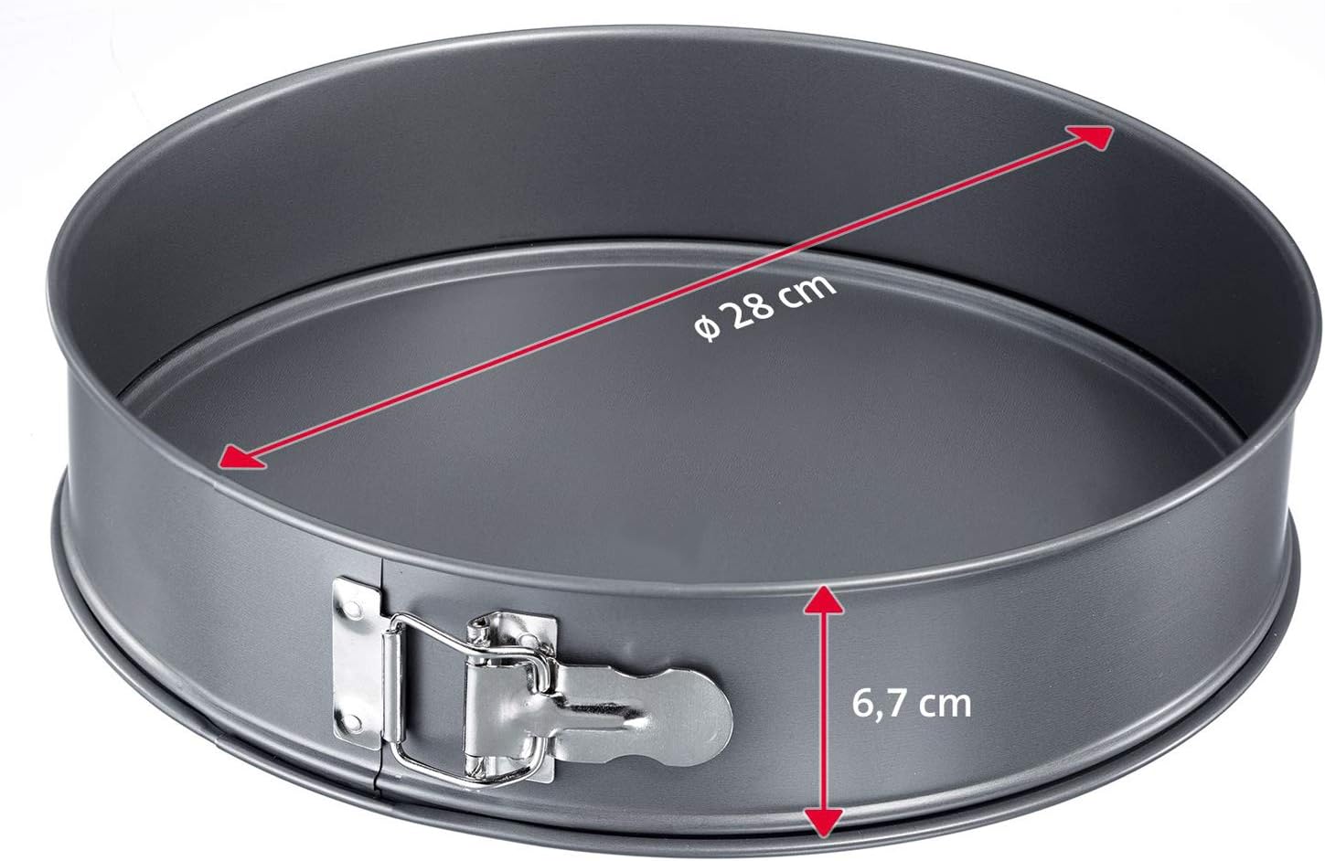 Westmark 11" Nonstick Springform Pan, Gray