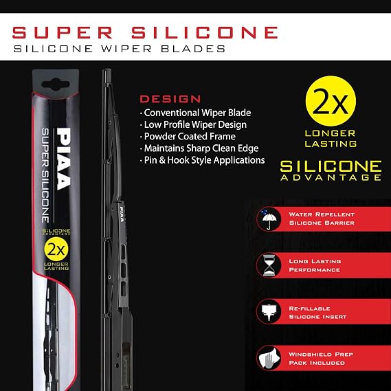 Piaa 95055 Super Silicone Wiper Blade - 22 550mm (Pack of 1)