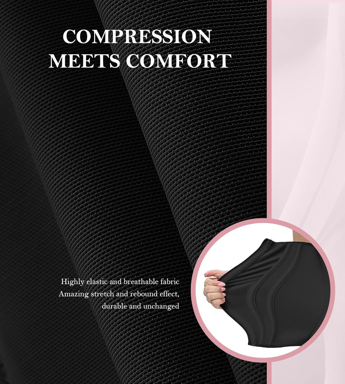 SHAPSHE Waist Trainer for Women, Tummy Control Waist Cincher, Hourglass Sport Workout Faja Body Shaper - Image 4