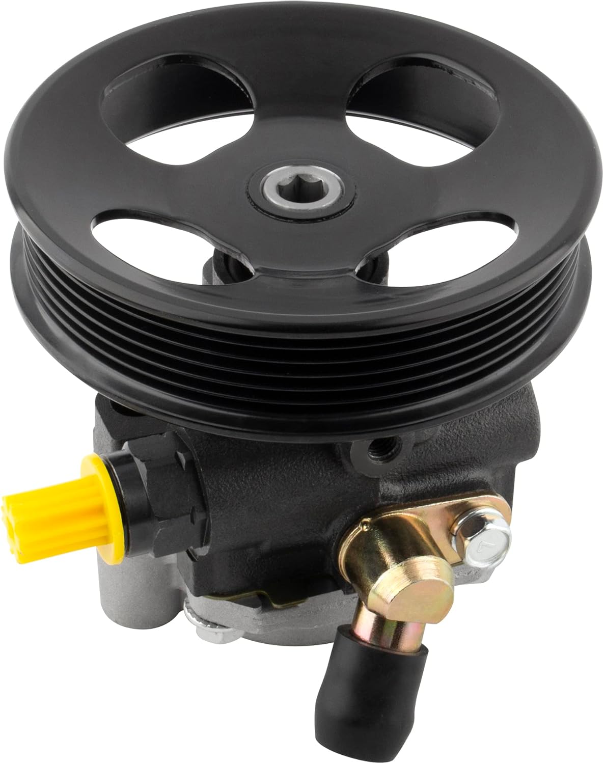 BOXI Power Steering Pump with Pulley Fit for Toyota Tundra 2000 2001 2002 2003 2004 2005 2006 | for Toyota Sequoia 2001 2002 2003 2004 2005 2006 2007 | V8 4.7L 443100C030 443200C020 443200C030 21-5264