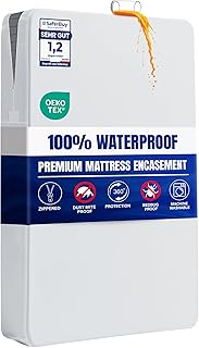 Utopia Bedding Premium Waterproof Mattress Encasement Single Bed (90 x 190 x 30 cm), Zippered M