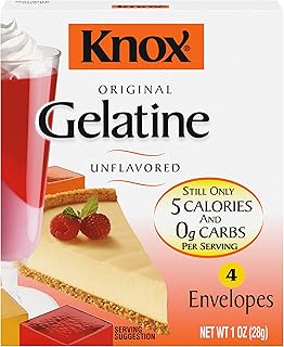 Knox Unflavored Gelatin (4 Envelopes)