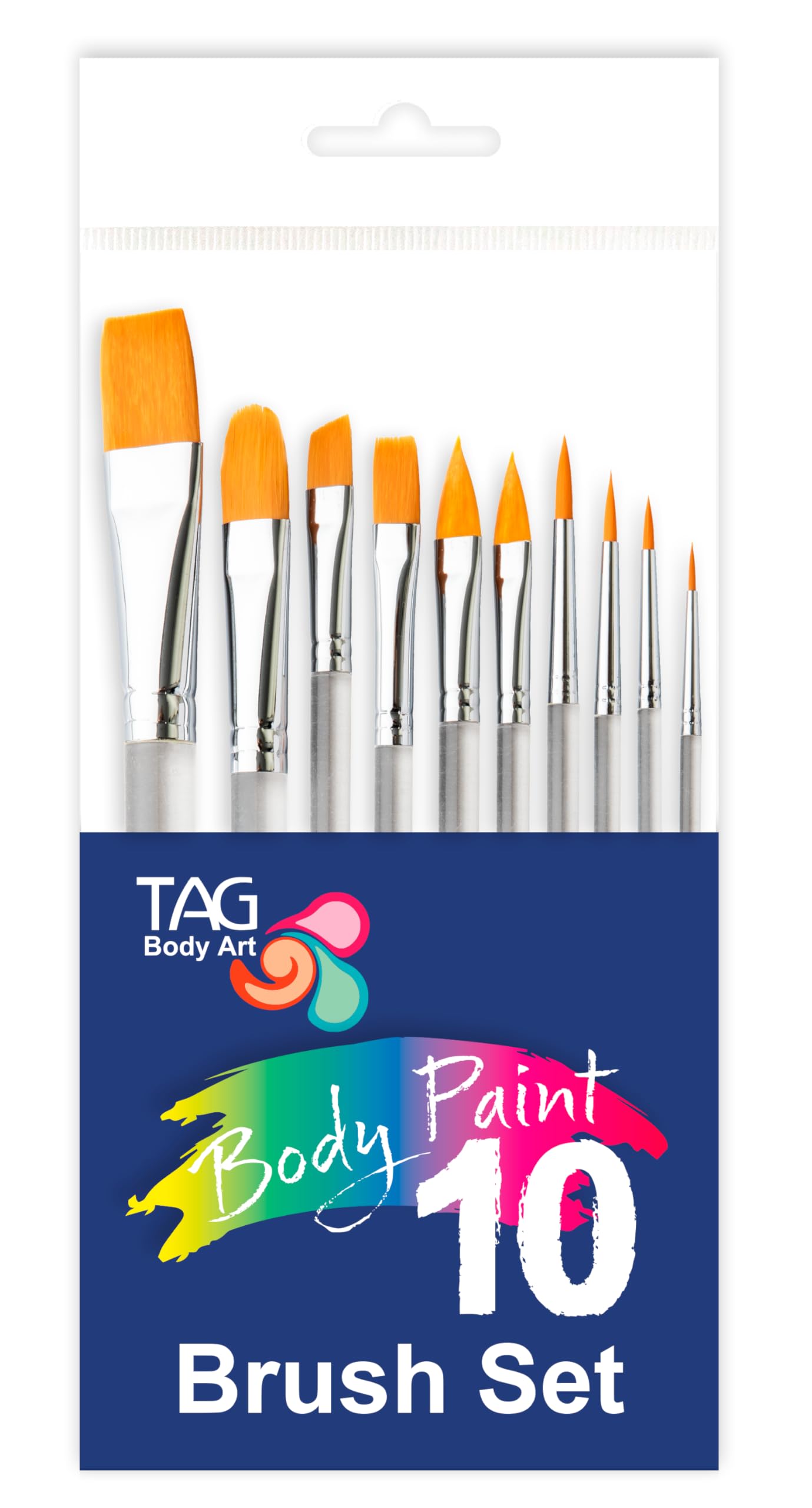 Amazon.co.jp: TAG ボディアートフェイス&ボディペイントブラシセット