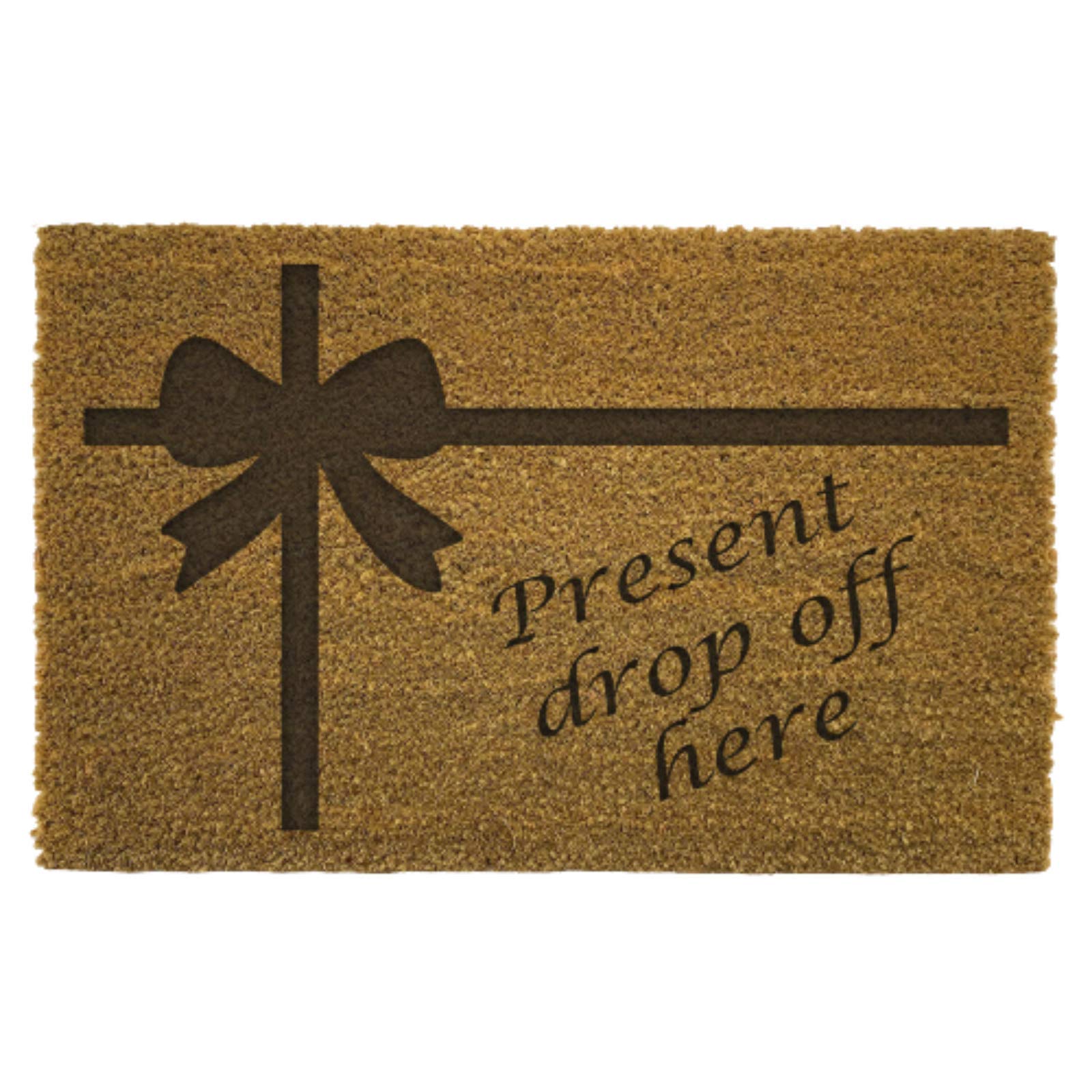 Be-Creative Paillasson personnalisé en fibre de coco / Paillasson de Noël / Paillasson de Noël – (Paillasson de Noël) JS6