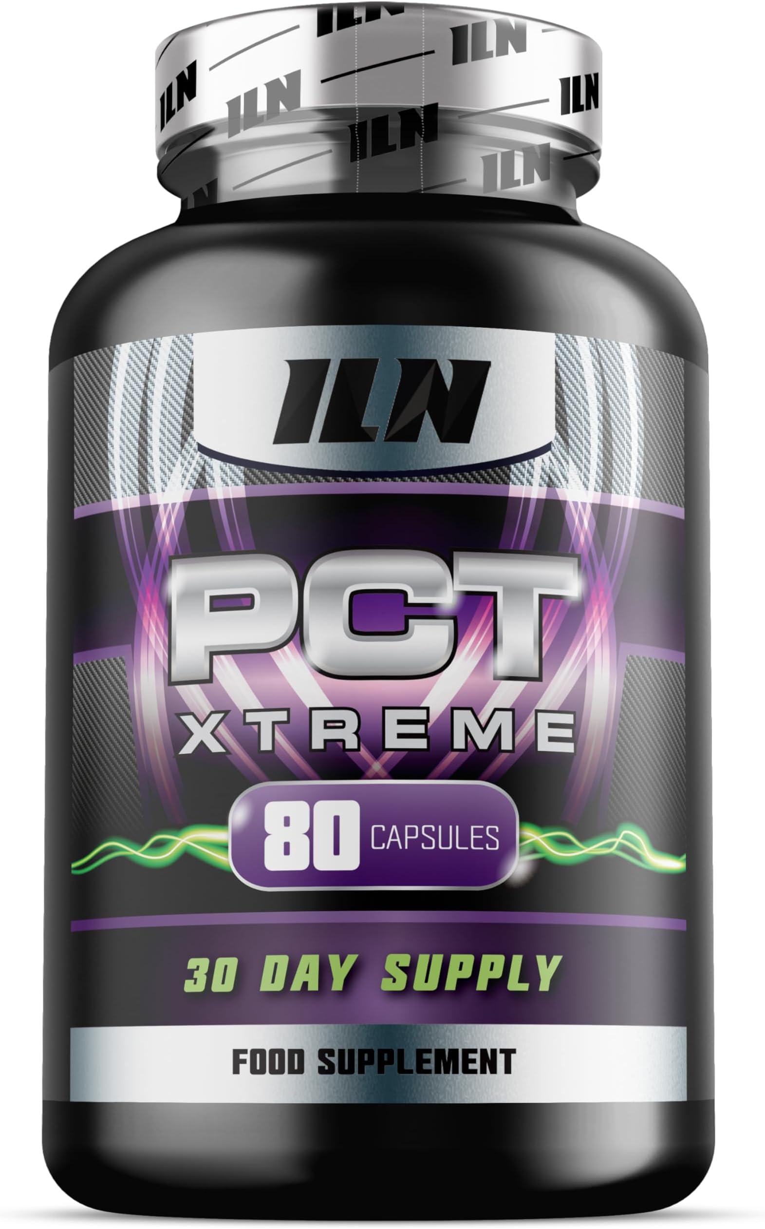 Iron Labs Nutrition PCT Xtreme - 30 Day Supply - PCT Supplements for Men (Post Cycle Support Supplement) - 80 Capsules