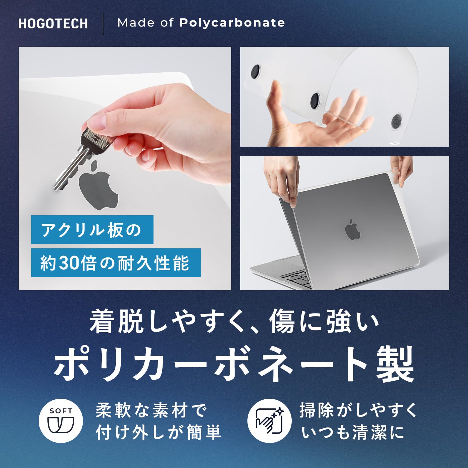 Amazon.co.jp: HOGOTECH ケース【MacBook Pro 13インチ M1 M2 対応 