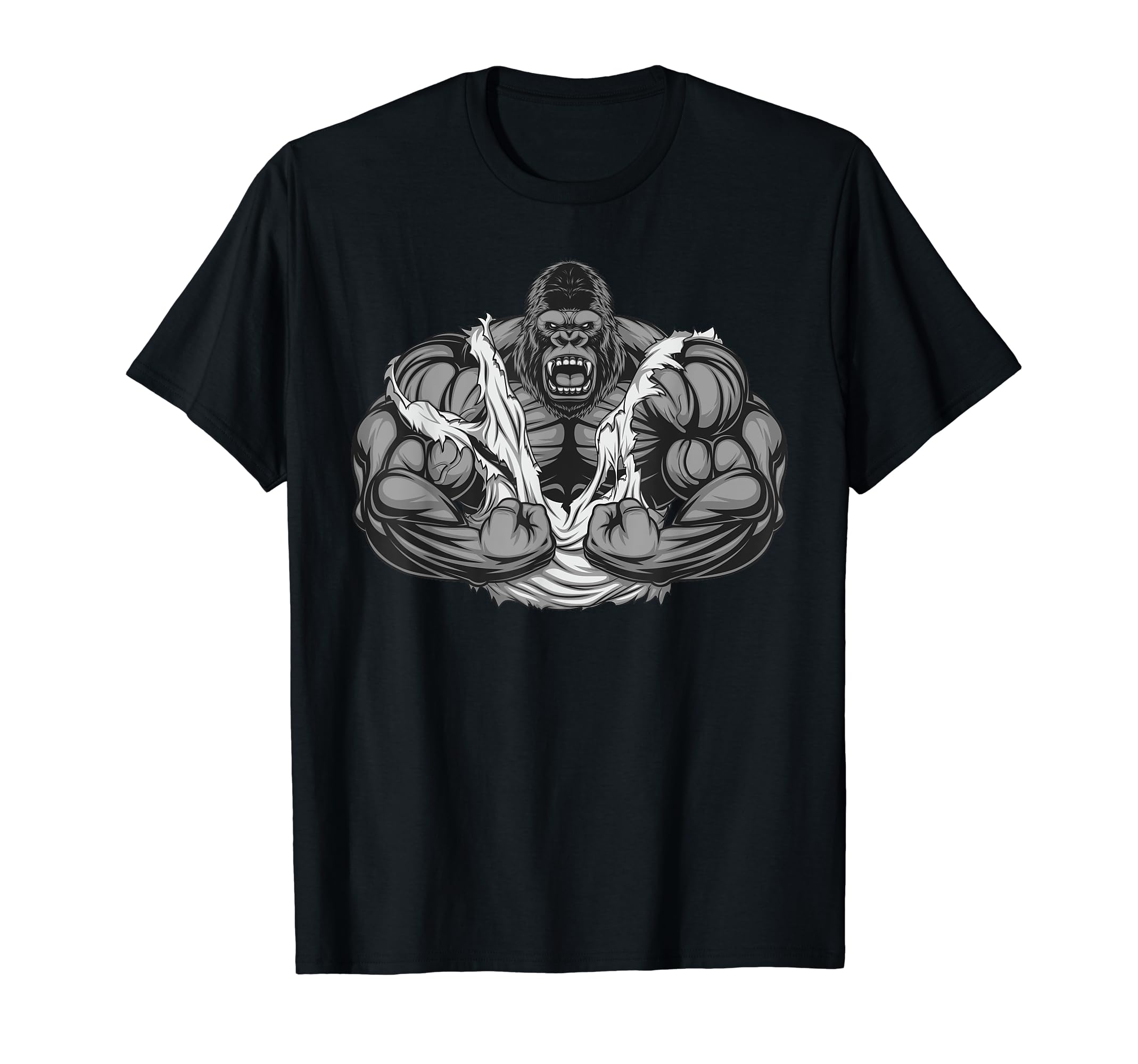 muscle gorilla Fitness Workout Gym for lover Bodybuilding T-Shirt