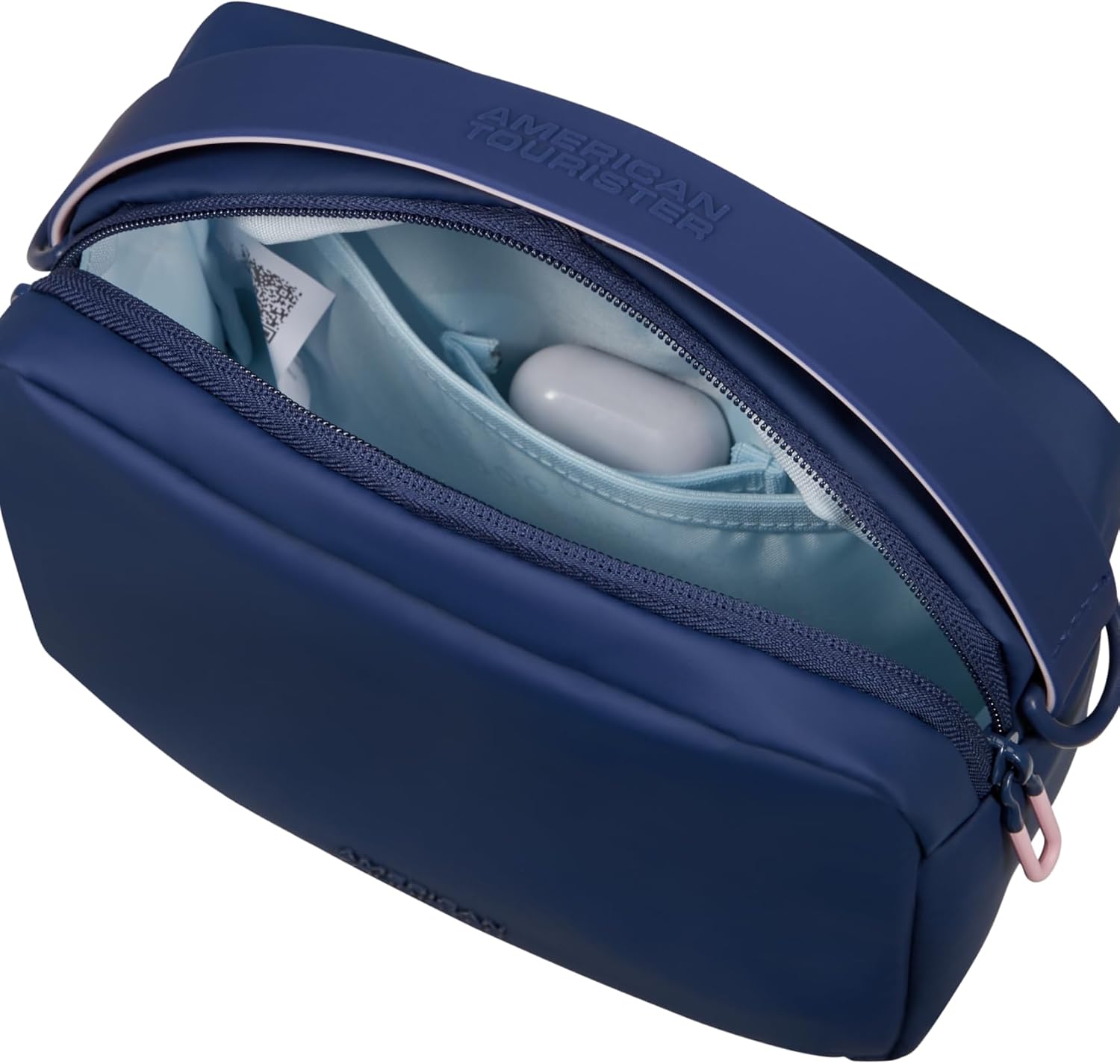 American Tourister Puffypop - Bag, 20 cm - With AirPods Compartment, Detachable Shoulder Strap - Beige