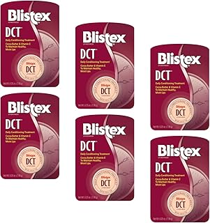 Blistex DCT Daily Conditioning Treatment Ointment, 0.25oz (6 Pack)