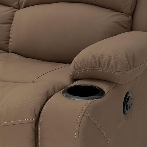 Miniatura 36 de Asientos reclinables de pared de 58 pulgadas Sofá reclinable doble para caravana Sofá RV Sofá reclinable de pared Asiento de teatro RV