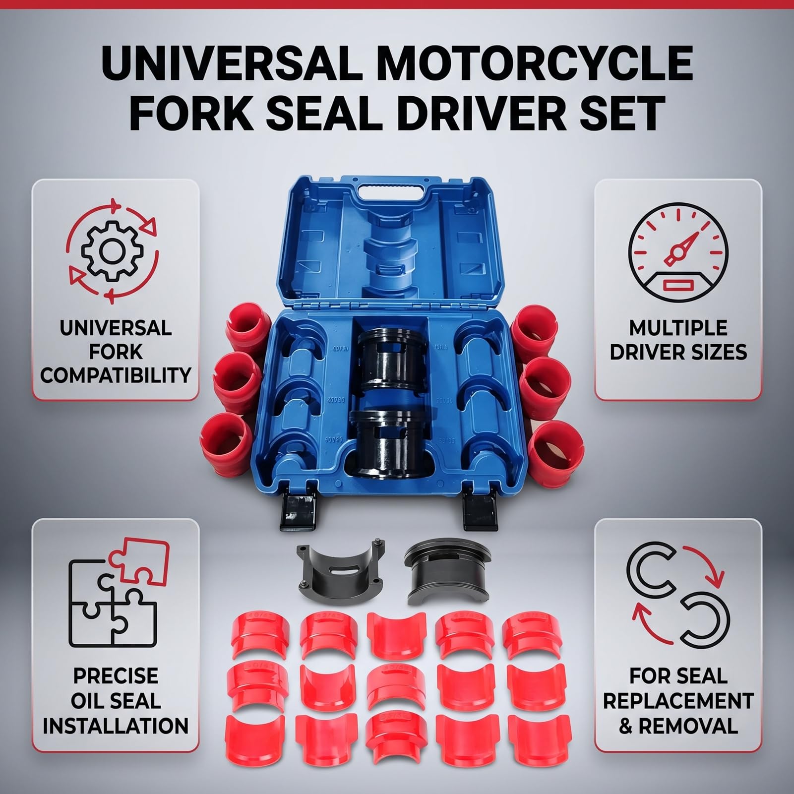 Universal Motorrad Gabeldichtung Werkzeug für Werkstätten