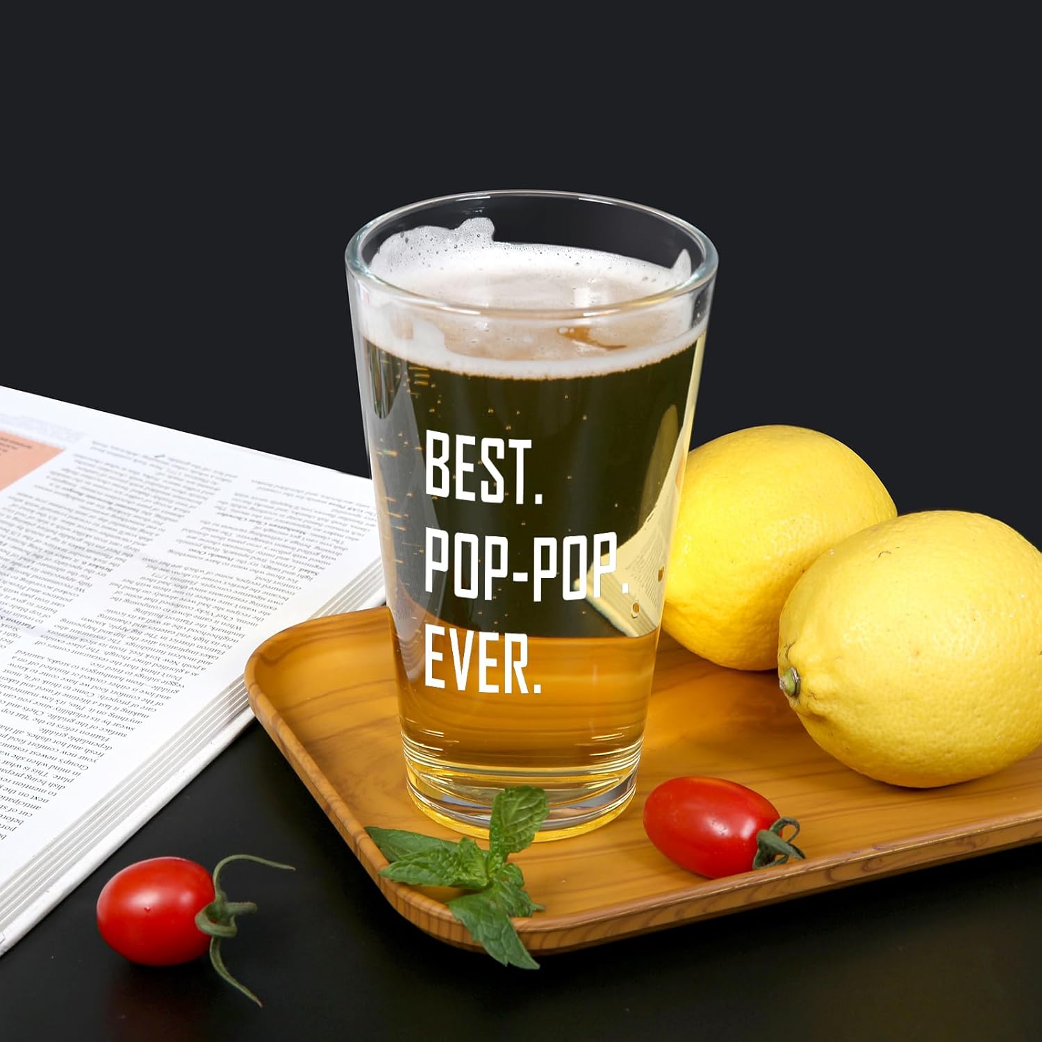 Surprising Pinch: 16oz Pop​ pop Beer Glass vs Grandpa-Approved Men's ‌Gifts