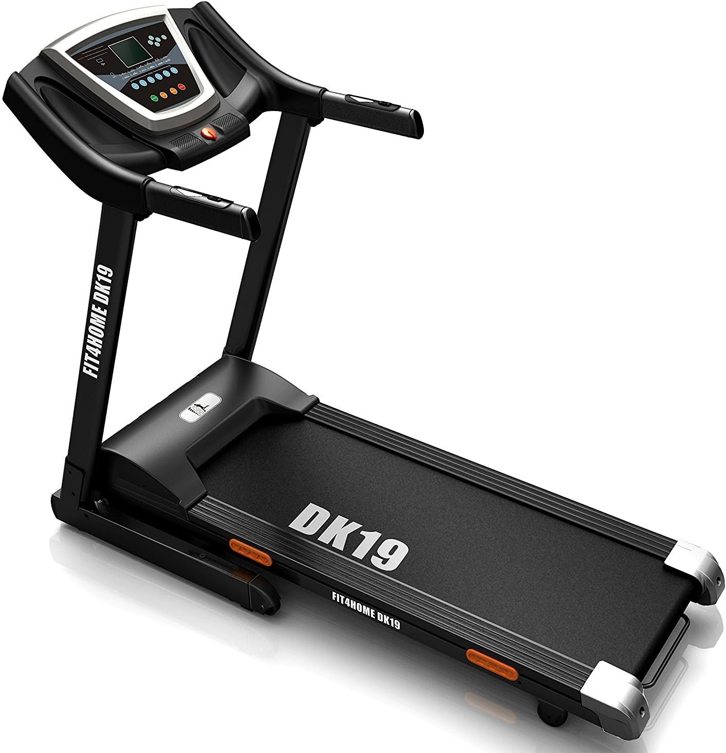 Popular Folding Easy Store, High Performance, Durable, Cardio Exercise Treadmill - USB Plug and Play, On Board Speakers, Pulse Sensors, 12 different programs, LCD Monitor