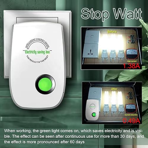 Miniatura 5 de Dispositivo de ahorro de energía profesional para ahorrar electricidad, ahorro de electricidad Realwatt Smart Electric Saver Hogar Oficina Mercado