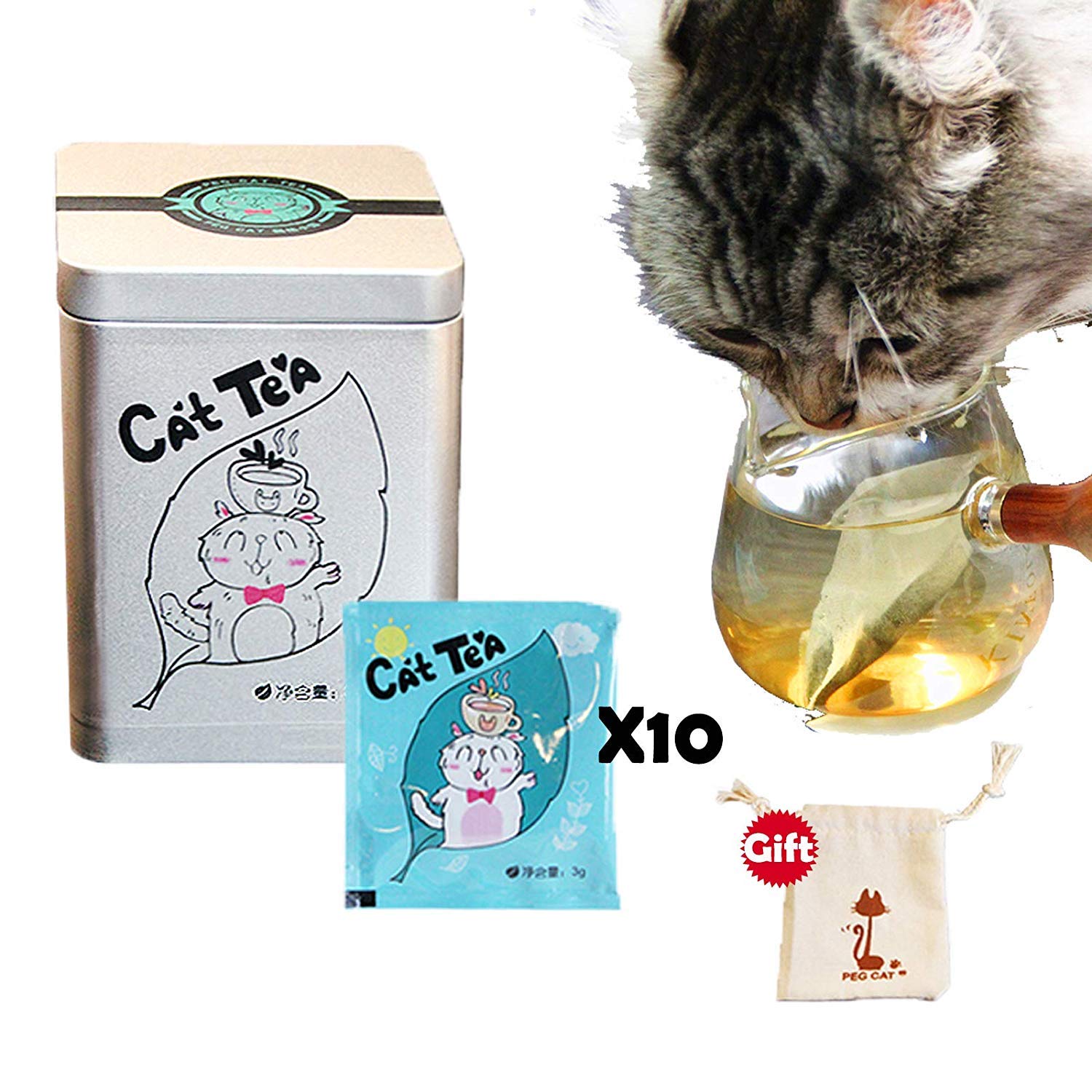 catnip tea for cats