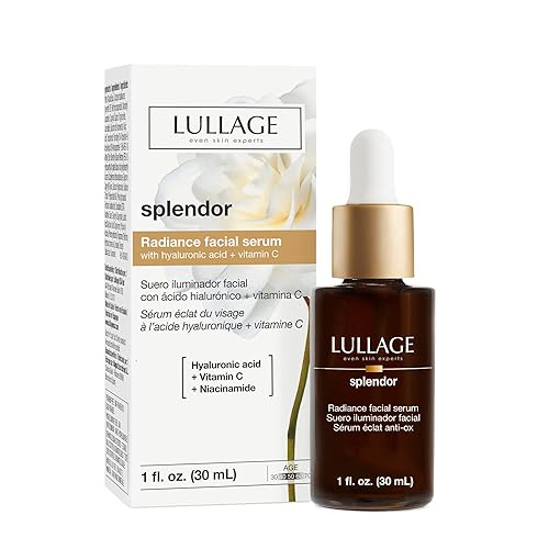 Splendor - Suero facial radiante, ácido hialurónico y suero de vitamina C, suero facial revitalizante para ayudar a reponer y reafirmar la