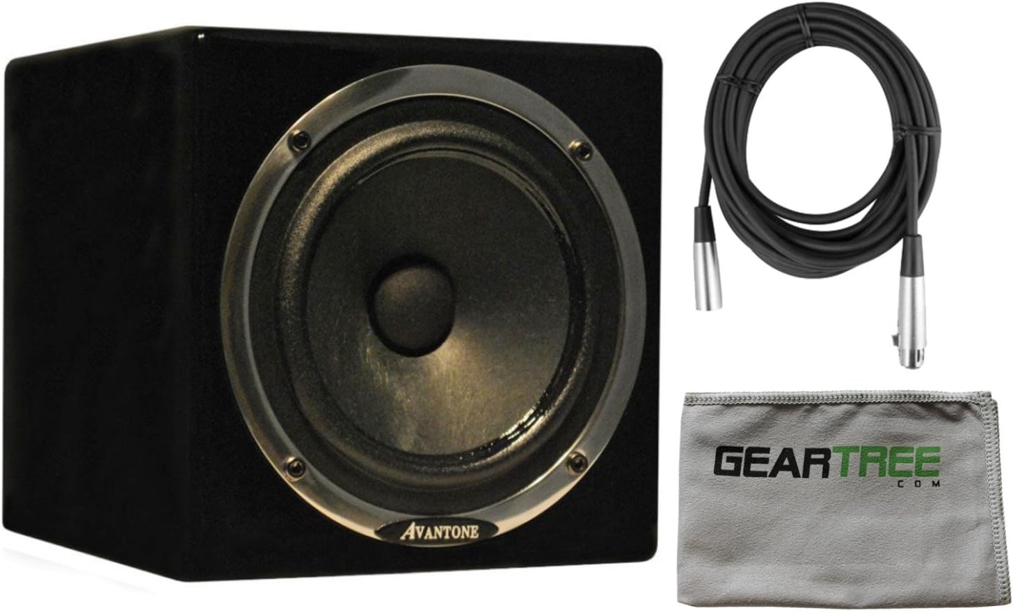 Avantone AMB Powered MixCube 68W (Single) Black w/Cloth and Cable