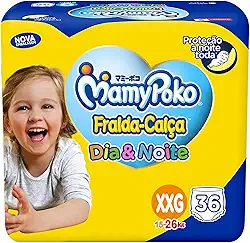 MamyPoko Fralda-Calça Dia&Noite Xxg 36 Unidades