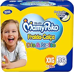 MamyPoko Fralda-Calça Dia&Noite Xxg 36 Unidades