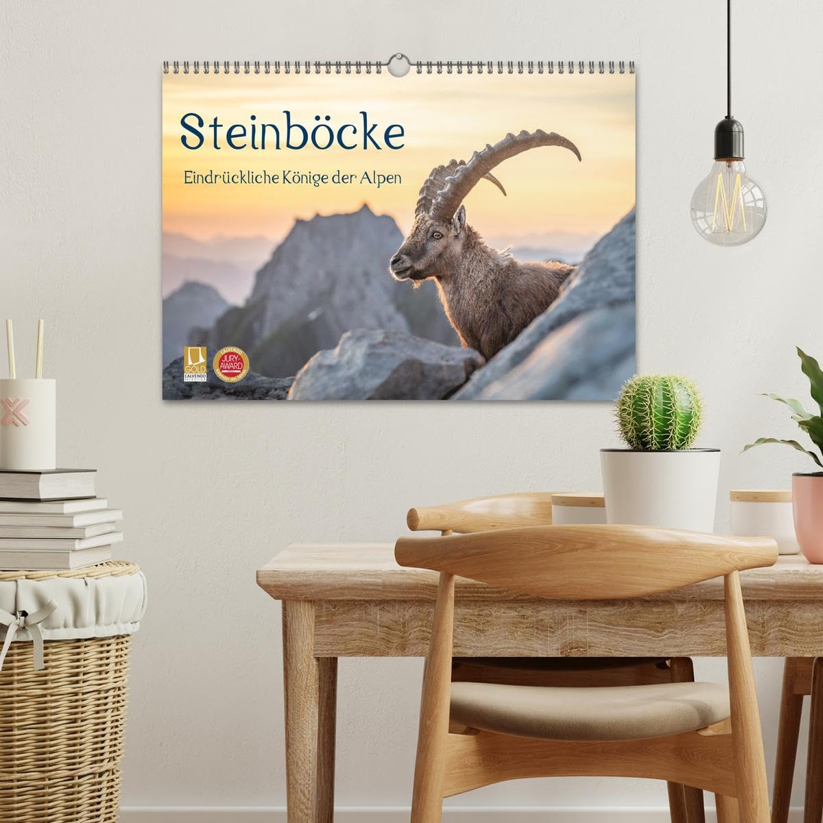 Steinböcke - Eindrückliche Könige der Alpen (Wandkalender 2027 DIN A3 quer), CALVENDO Monatskalender: Stolze Steinböcke in den Schweizer Alpen (CALVENDO Tiere)
