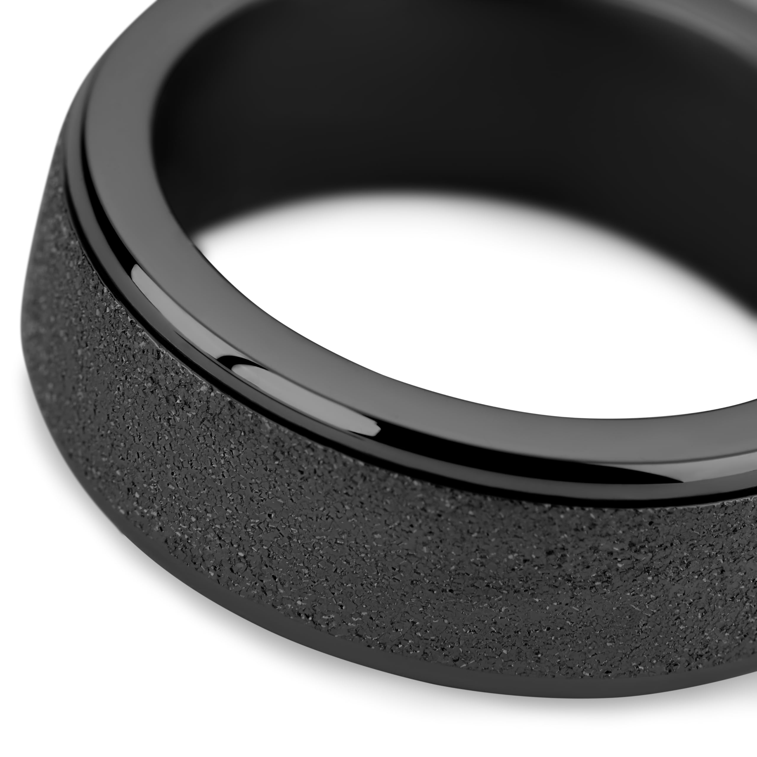 Trendhim, anello fidget da uomo, in acciaio inossidabile, acciaio inossidabile 316L e rivestimento PVD, design danese, fidget spinner, vari disegni e finiture