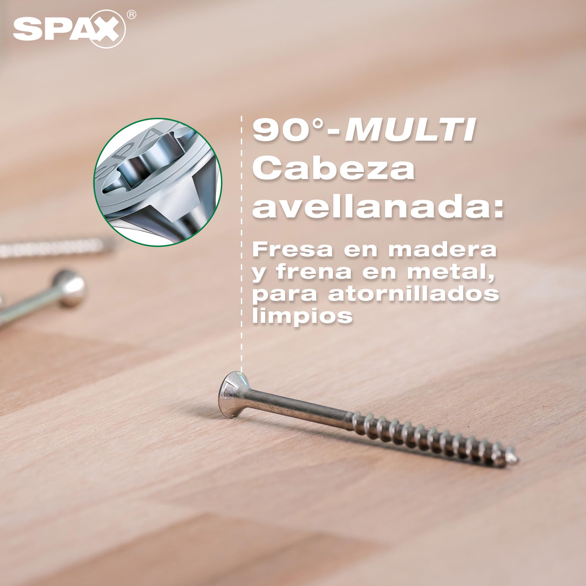 SPAX L-BOXX Maletín con 2.445 Tornillos para Madera, T-STAR plus, WIROX | Juego de 16 medidas en maleta robusta con BITBOX, guantes de trabajo y recubrimiento WIROX para uniones de madera.