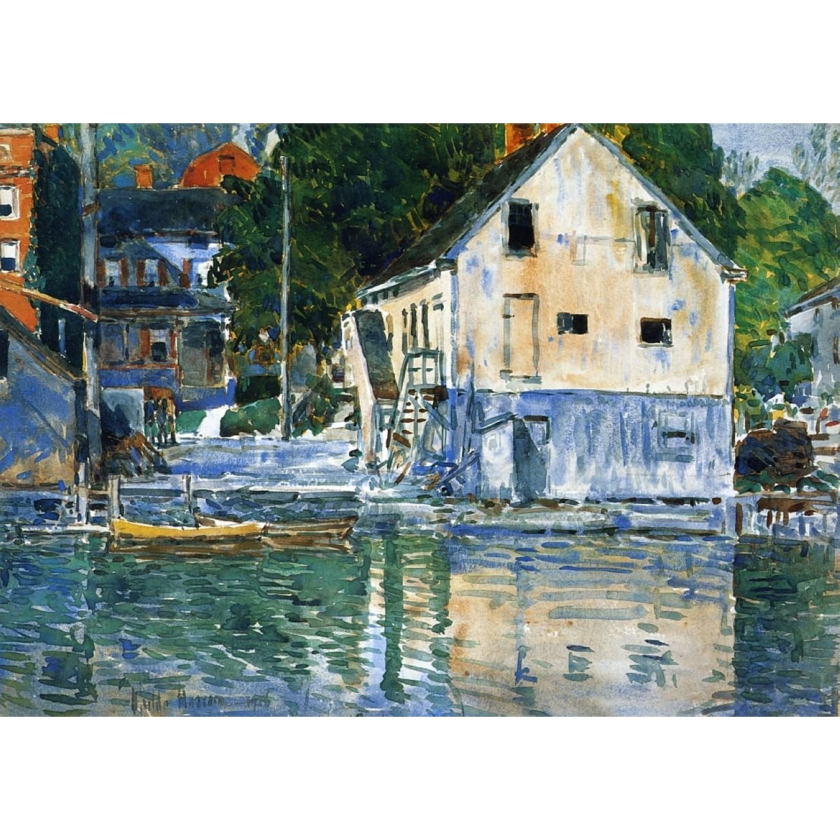 Poster Casa Eby Cos Cob 1906 ARTICULOZY format 76x101 cm - 2