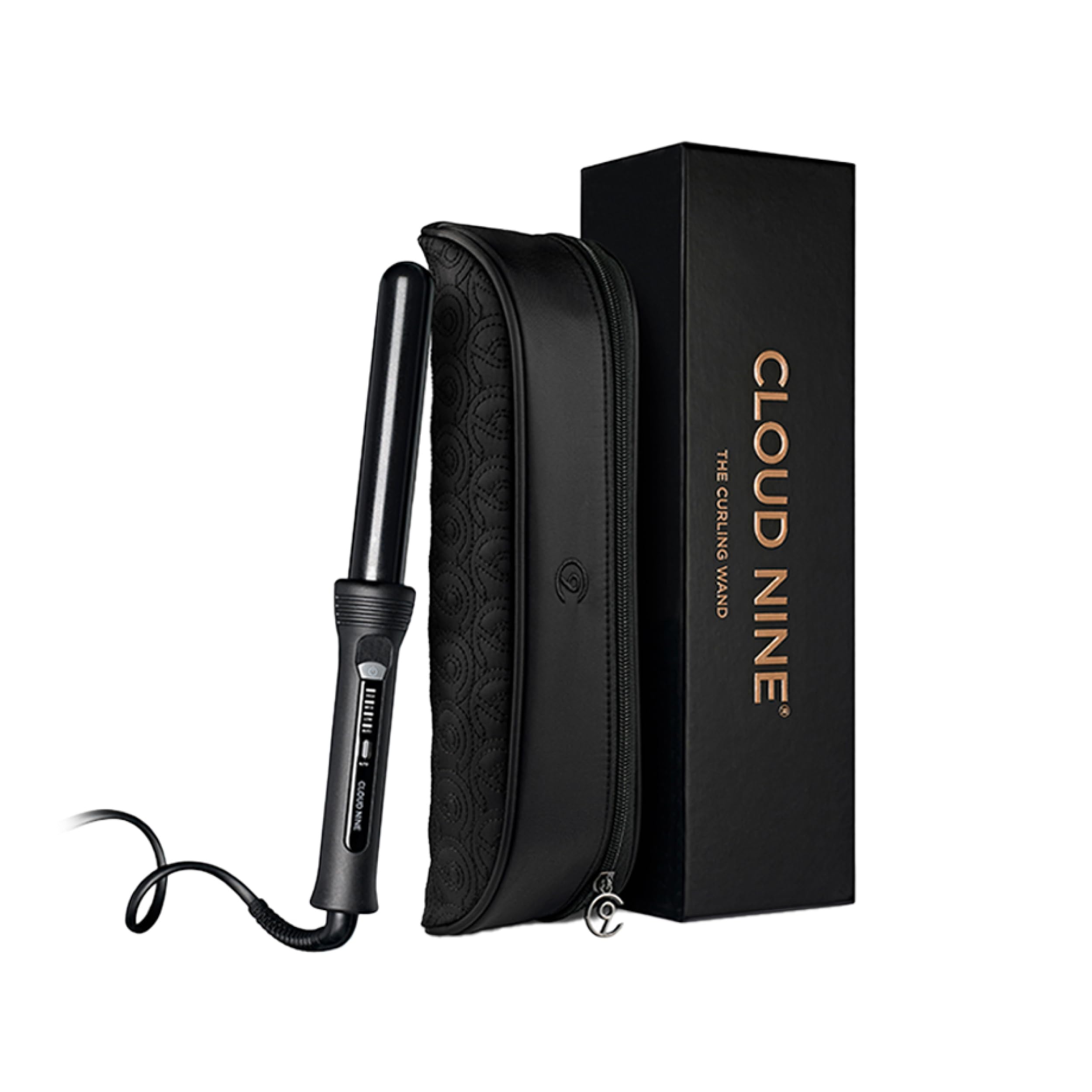 CLOUD NINE The Curling Wand Hair Curler Gold, 28 cm x 3 cm