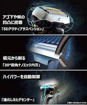 Amazon | パナソニック ラムダッシュ メンズシェーバー 5枚刃