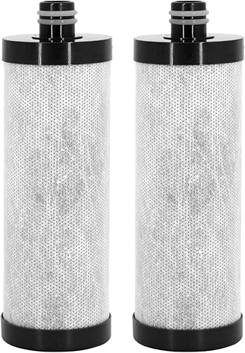 Lifefilter Filtro de cabezal de ducha de carbono, filtro de ducha de carbono 2.0 que elimina el cloro, los metales pesados y otras impurezas del