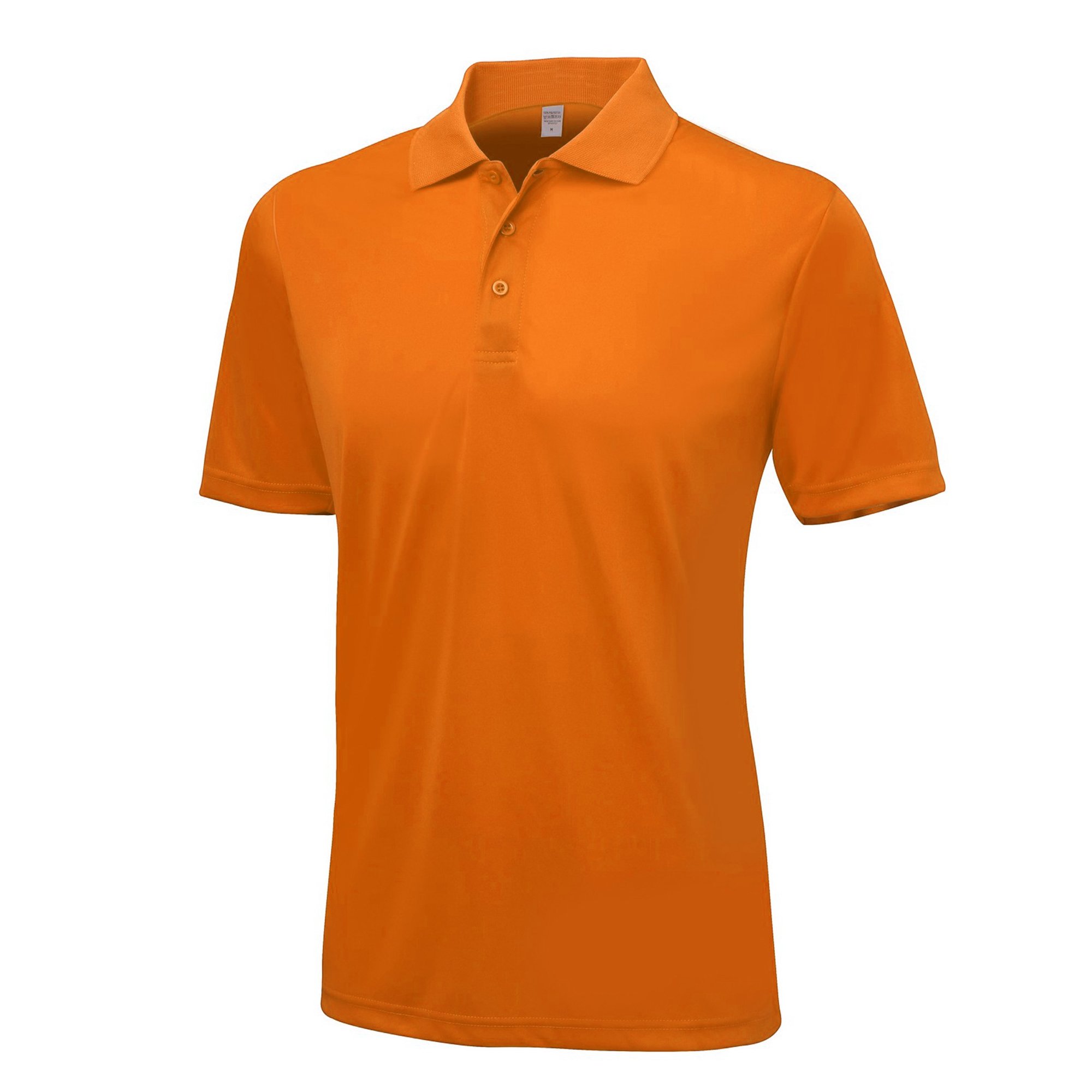 AWDis Just Cool Mens Smooth Short Sleeve Polo Shirt (XXL) (Orange Crush)