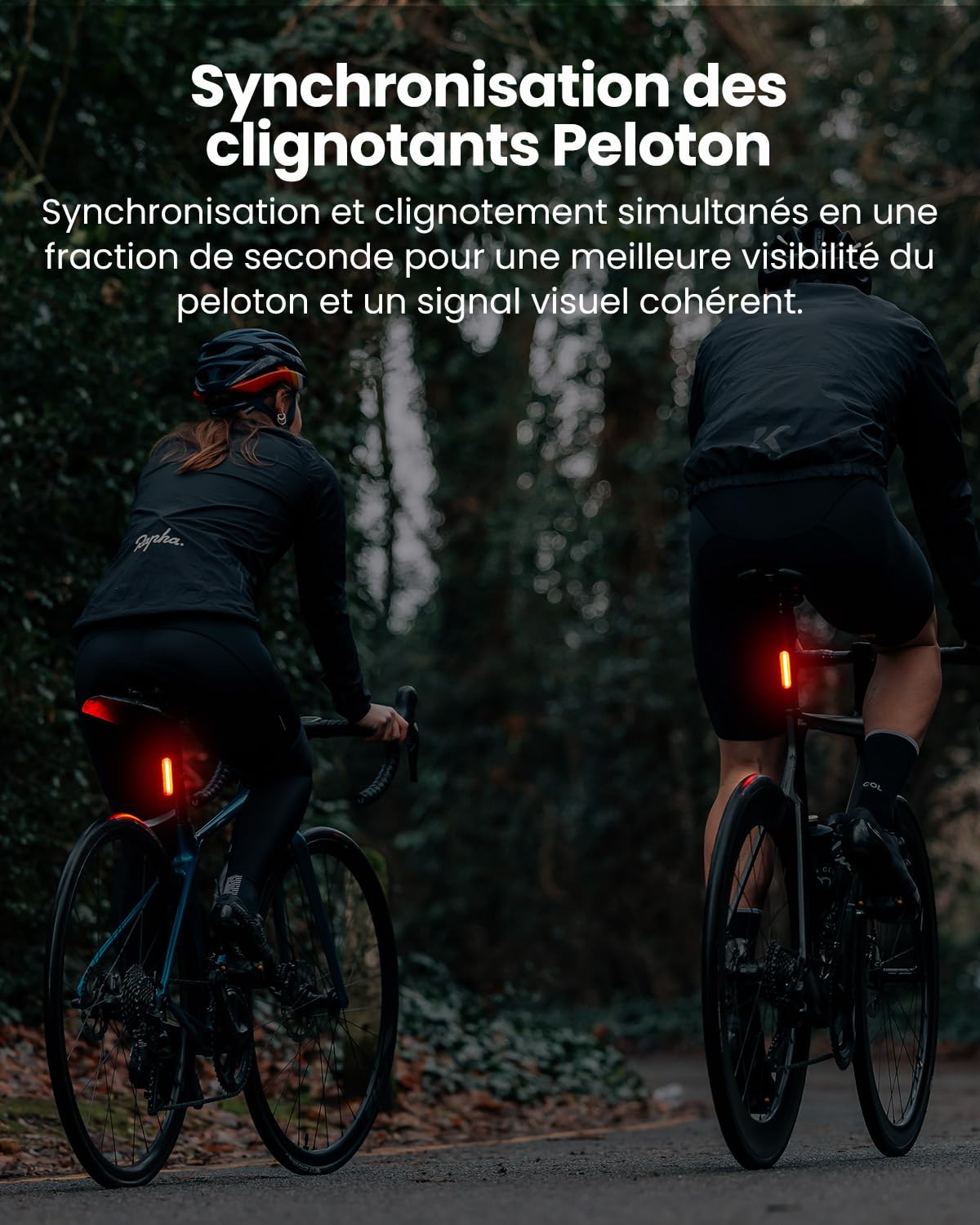 Magicshine SEEMEE 50 V2.0 Feu arrière de vélo avec USB C Rechargeable, 50 lumens, étanche IPX6, Feux arrière pour vélo de Nuit, Feux arrière intelligents pour vélo de sécurité