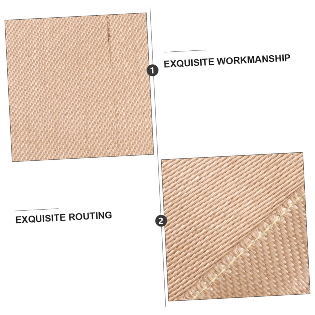 Tappeto 2 Pezzi in Fibra di Vetro 45x45 Cm Ignifugo per Grill