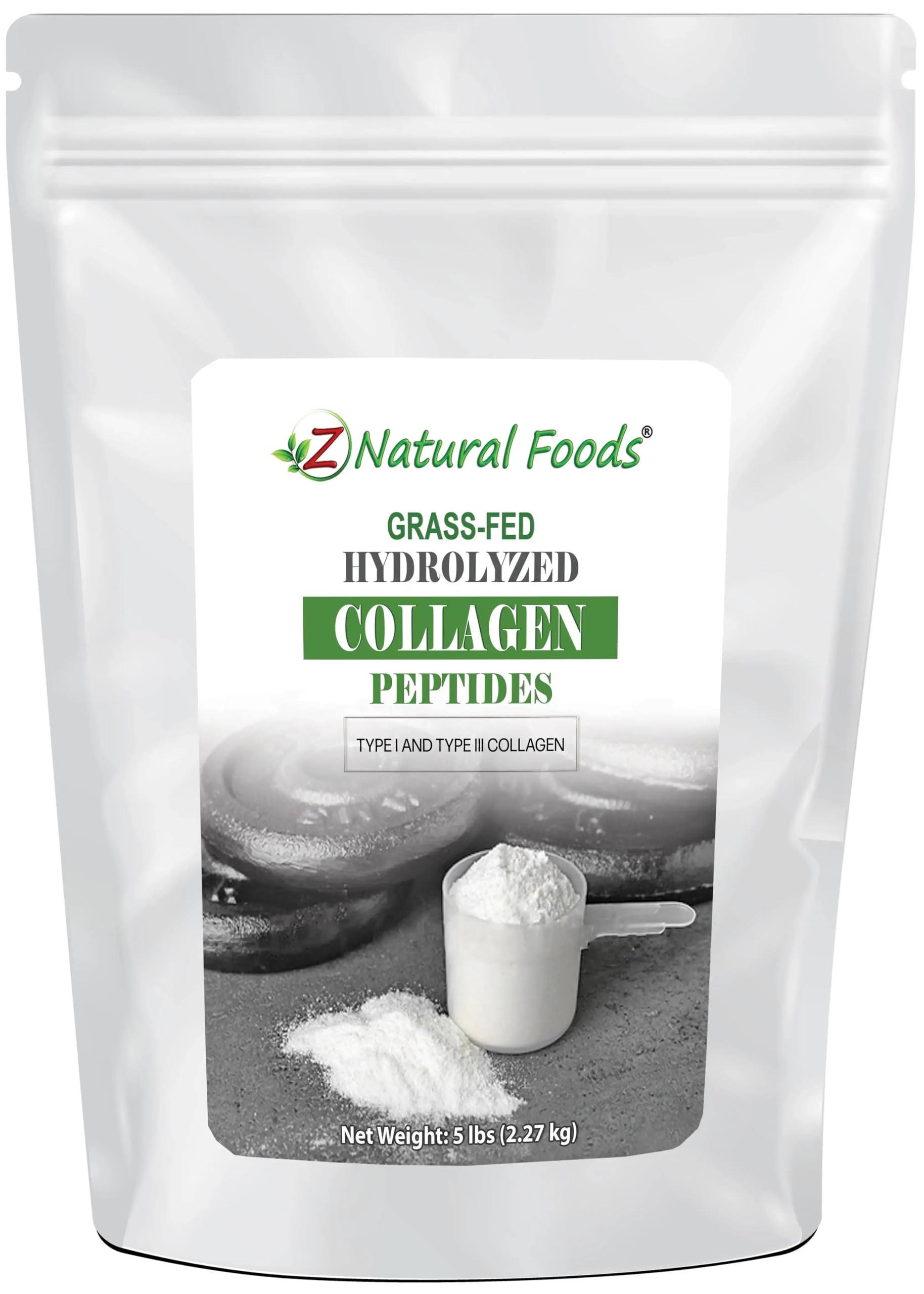 Amazon.com : Z Natural Foods Collagen Peptides Powder - Grass-Fed