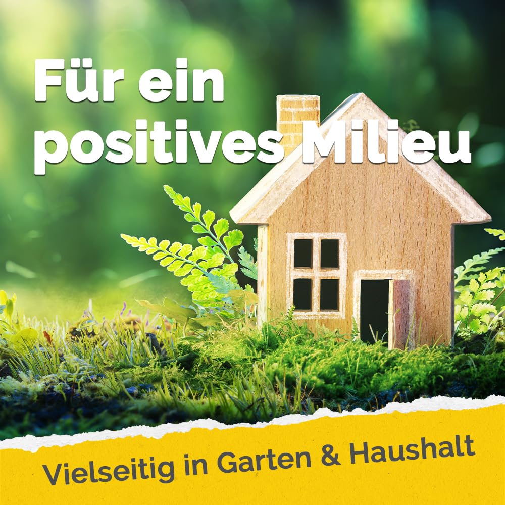 DIMIKRO® Microorganismes efficaces actifs universels Blond – EMa – EM actif – Prêt à l'emploi pour la maison et le jardin – 100 % végétalien et naturel (bidon de 5 litres)