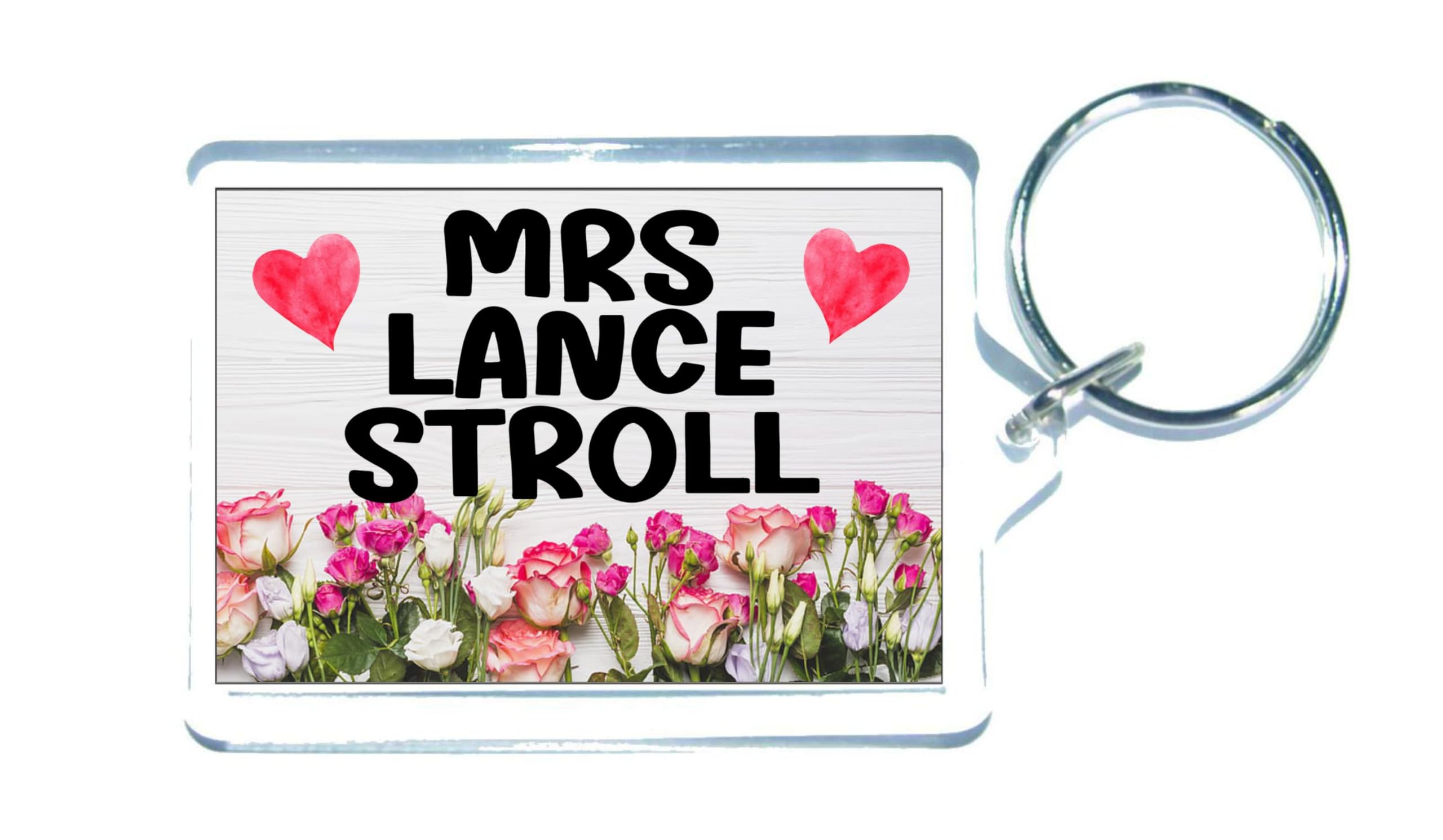 Decalarama Mrs Lance Stroll Keyring Gift – Fun Cute Novelty Aston Martin Sports Fan Present