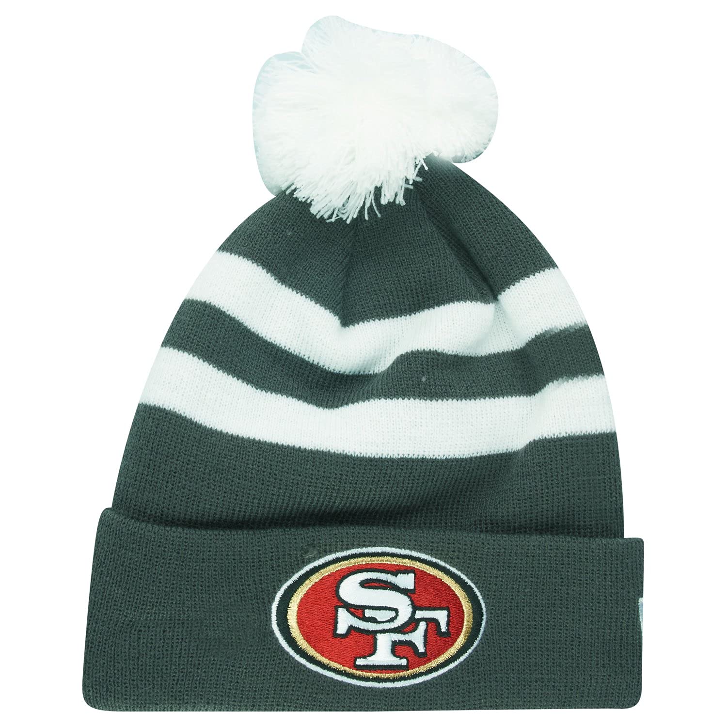 New Era Knit Winter Beanie - Graphite San Francisco 49ers - One Size