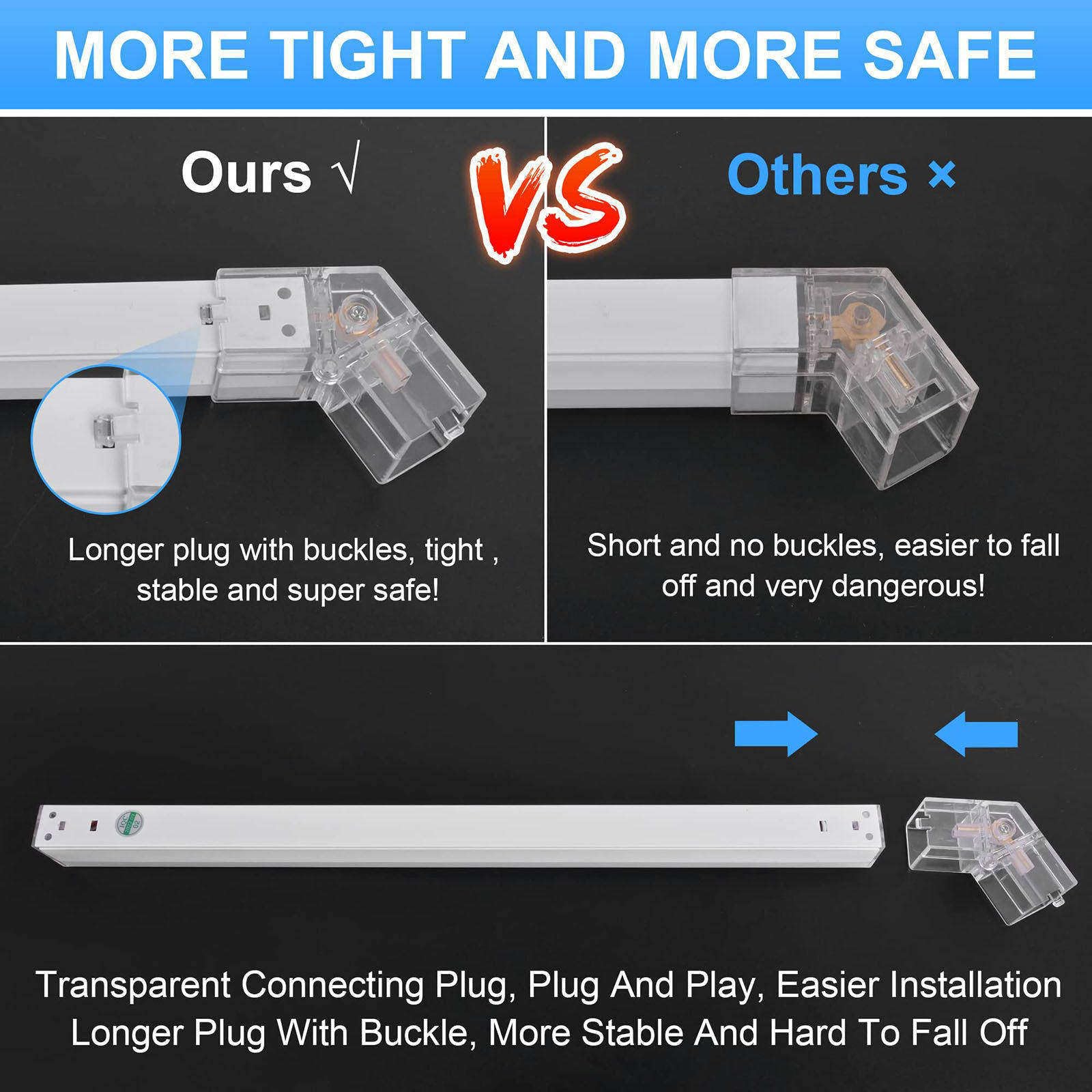 597W LED Garage Light 6500K Super Bright Pure White LED Garage Workshop Lighting for Garage Basement Warehouse Car — view 5