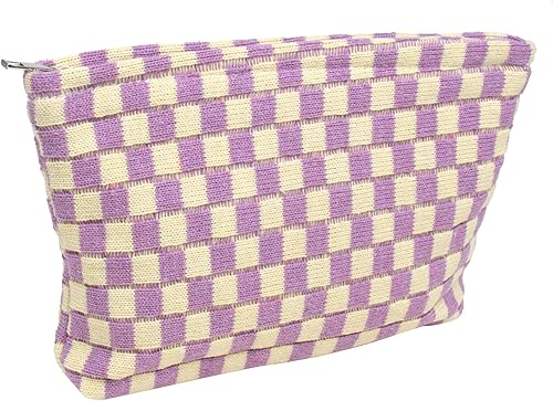 Miniatura 6 de Bolsa de maquillaje para mujer, bolsa de maquillaje para bolso, bolsa de cosméticos con cremallera, bolsa de cosméticos grande, organizador de