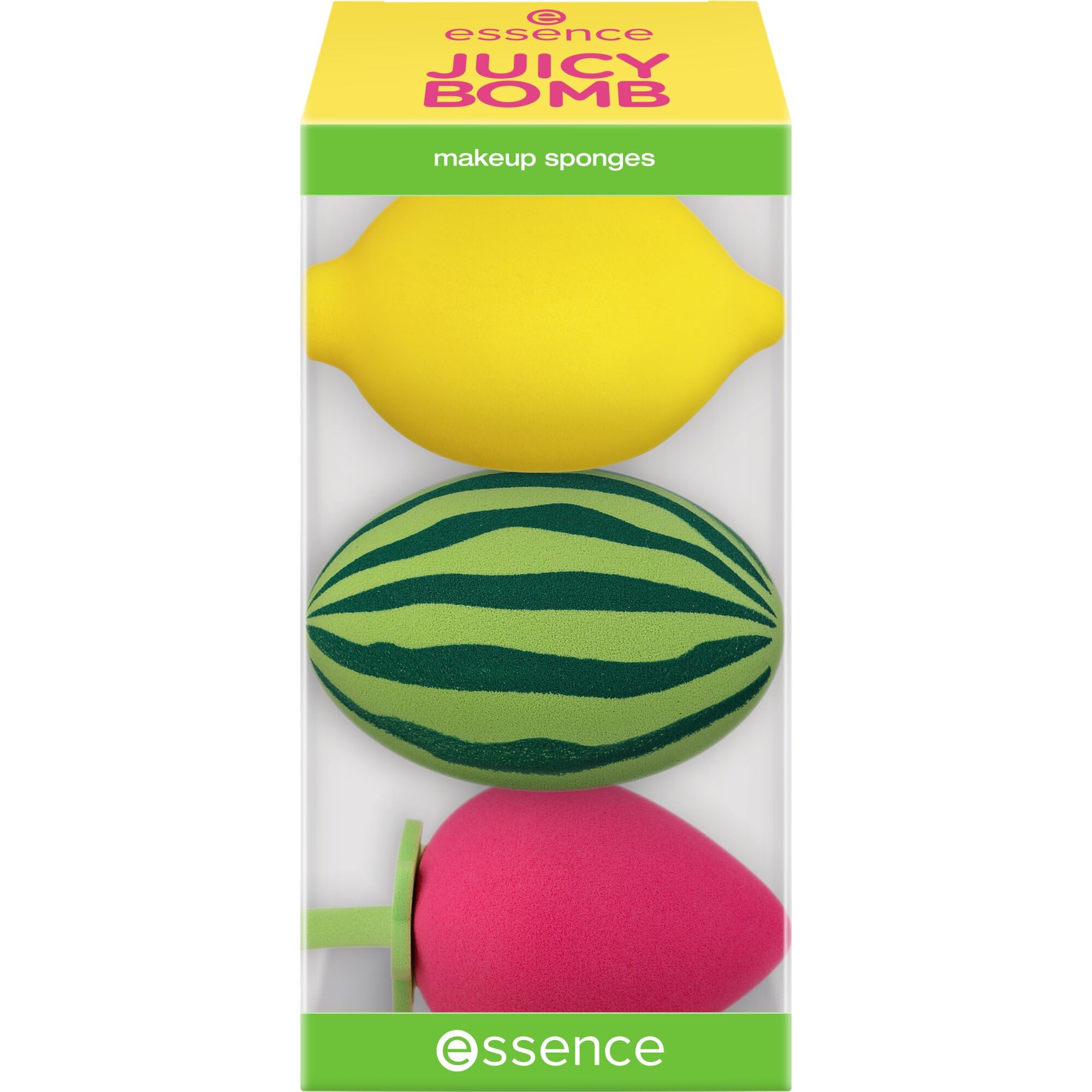 essence Gąbeczki do makijażu JUICY BOMB PARTY (3pcs)